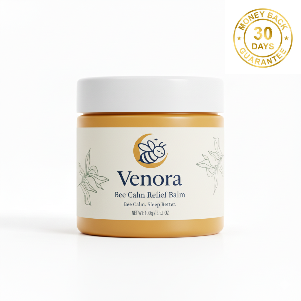 VENORA™ Bee Calm Relief Balm — Take Back Your Sleep in 15 minutes!*