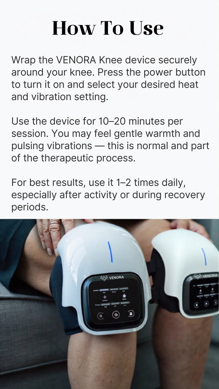 VENORA™ Knee Companion 2.0