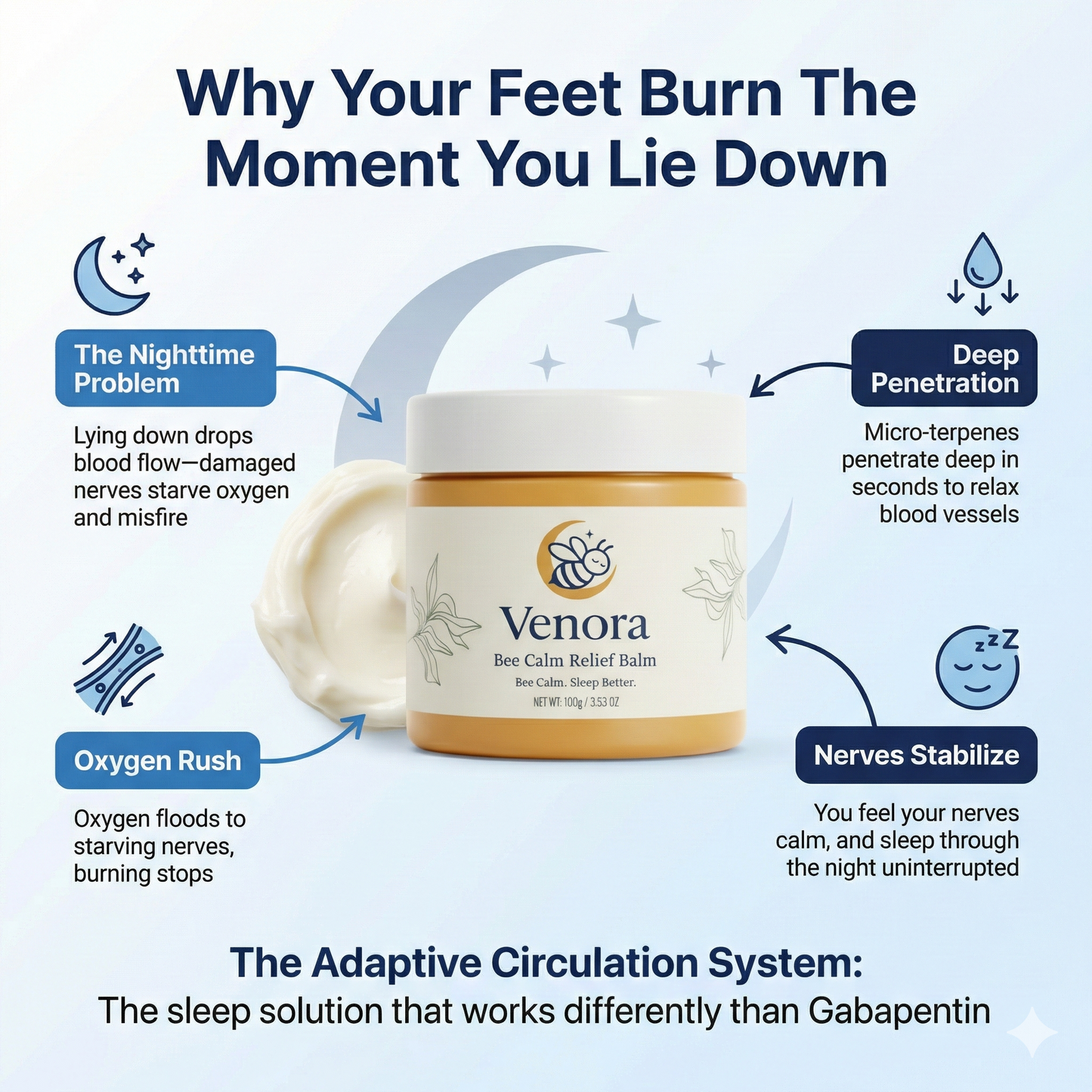 VENORA™ Bee Calm Relief Balm